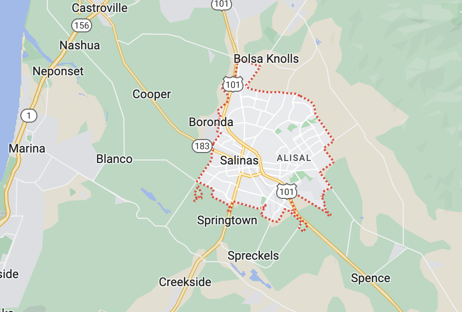 Salinas Map